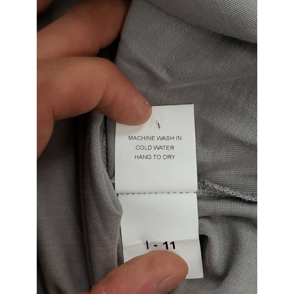Planet Gray Loose Fit Cutoff Sleeve Cotton Made in Peru One Size Fits All - Picture 8 of 9